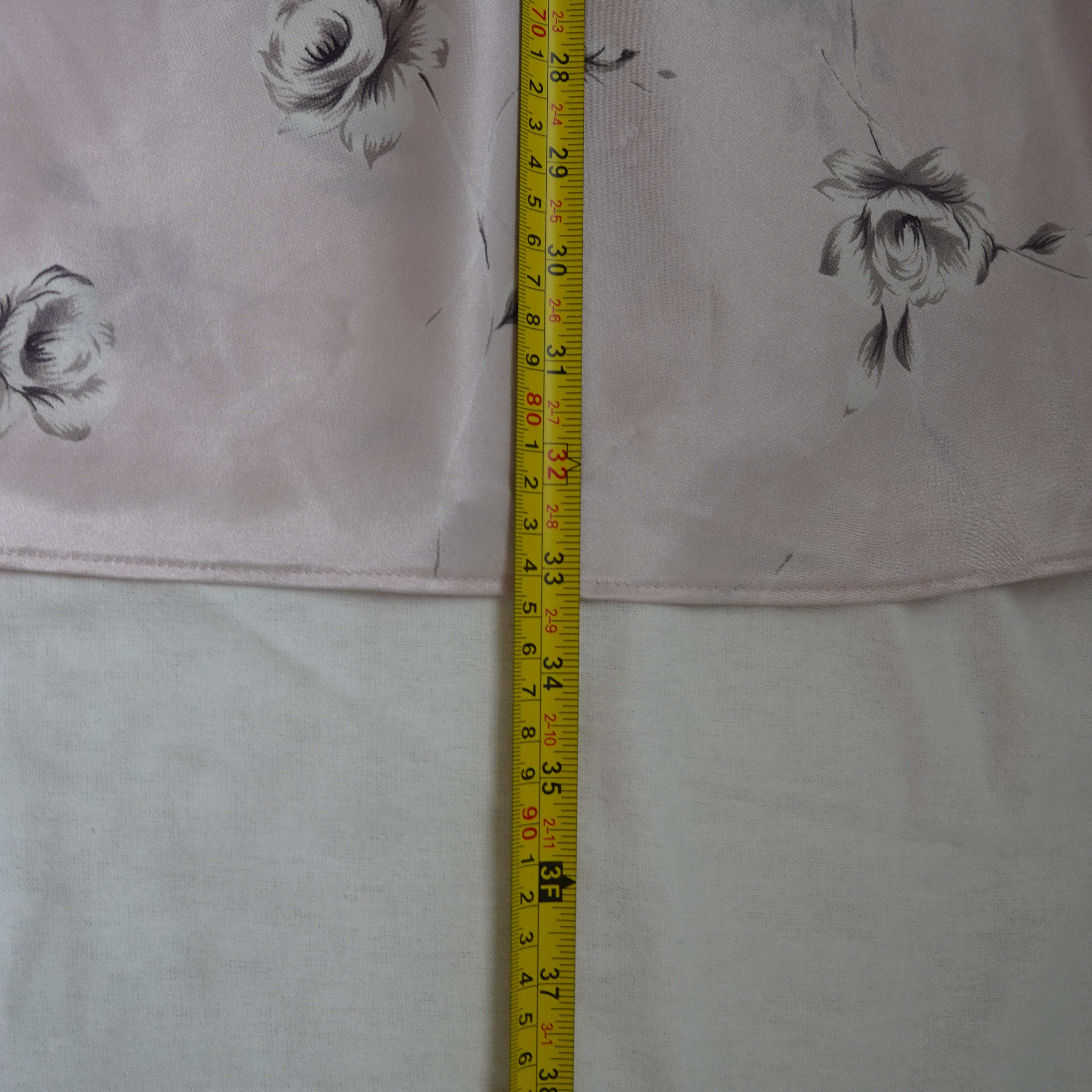 Morgan Taylor Intimates Satin Floral Slip Dress | Y2K | Size M