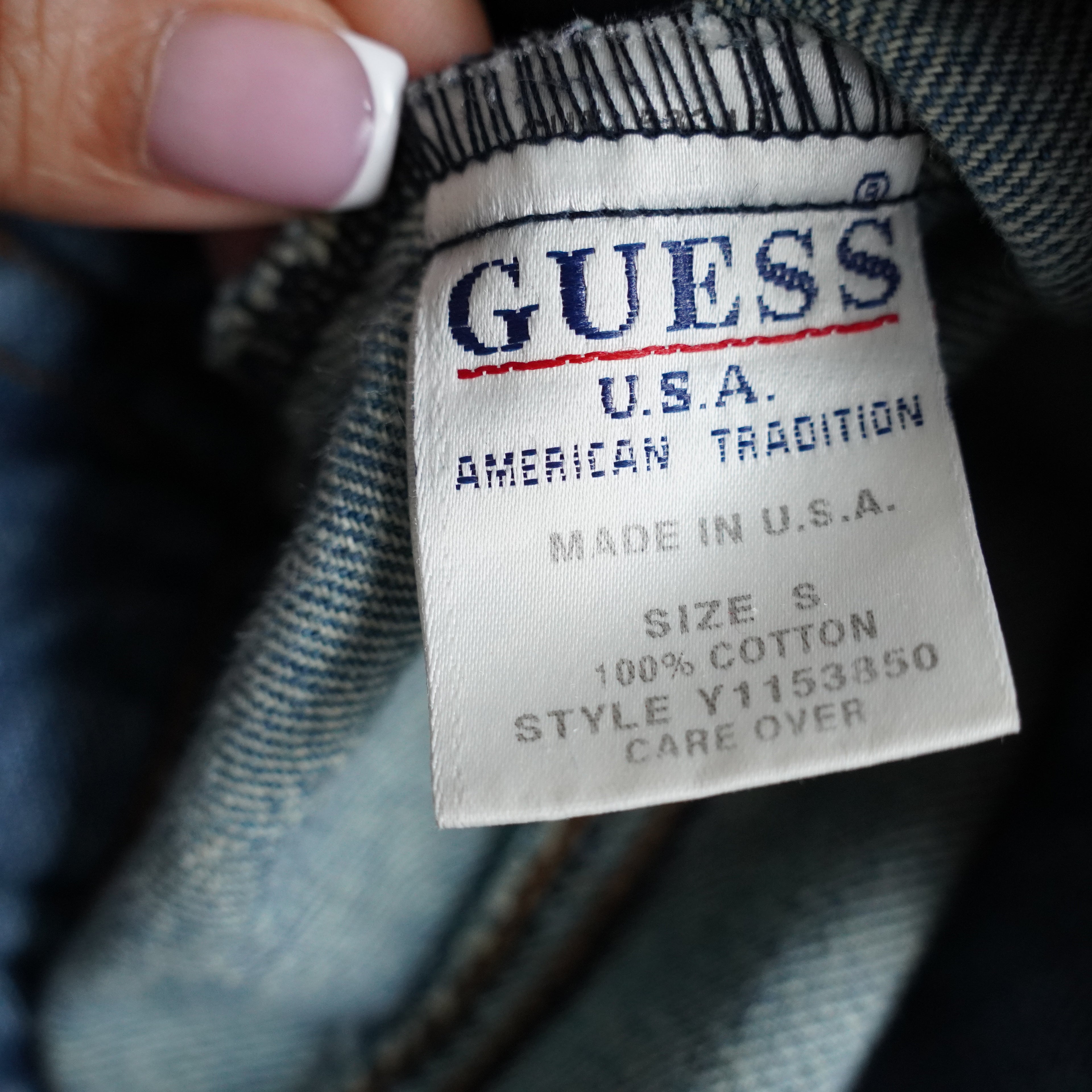 Guess USA Denim Jacket | Vintage | Small