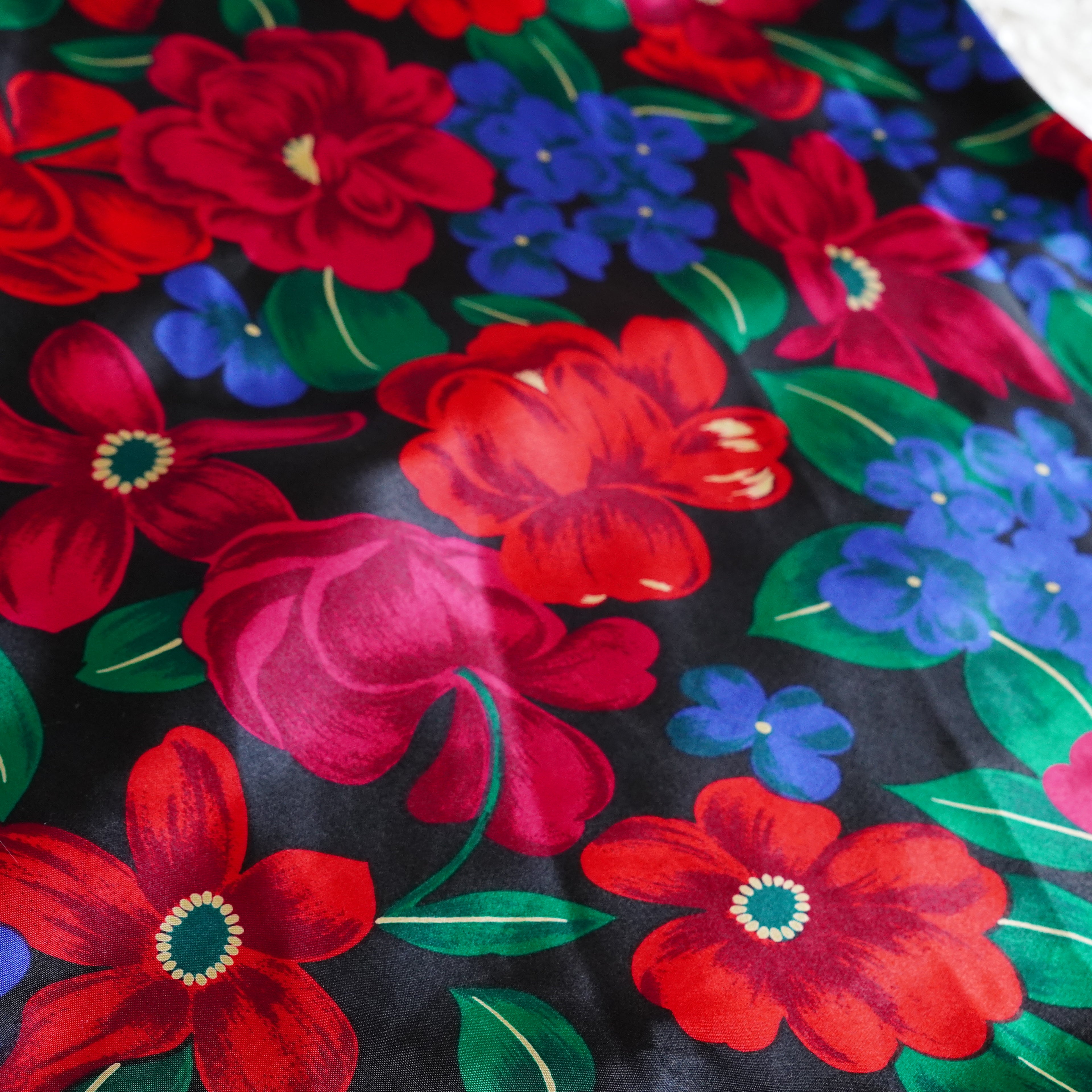 Sedú Satin Floral Mini Slip Dress | Small