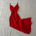 Chelsa Nites Ruby Evening Slip Dress | Vintage| Size 8P