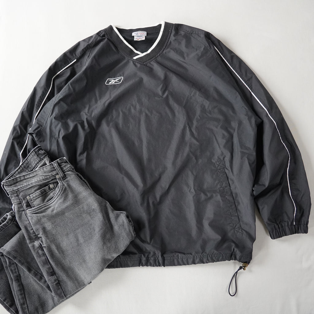 Reebok Pullover Windbreaker Jacket | Y2K | Large
