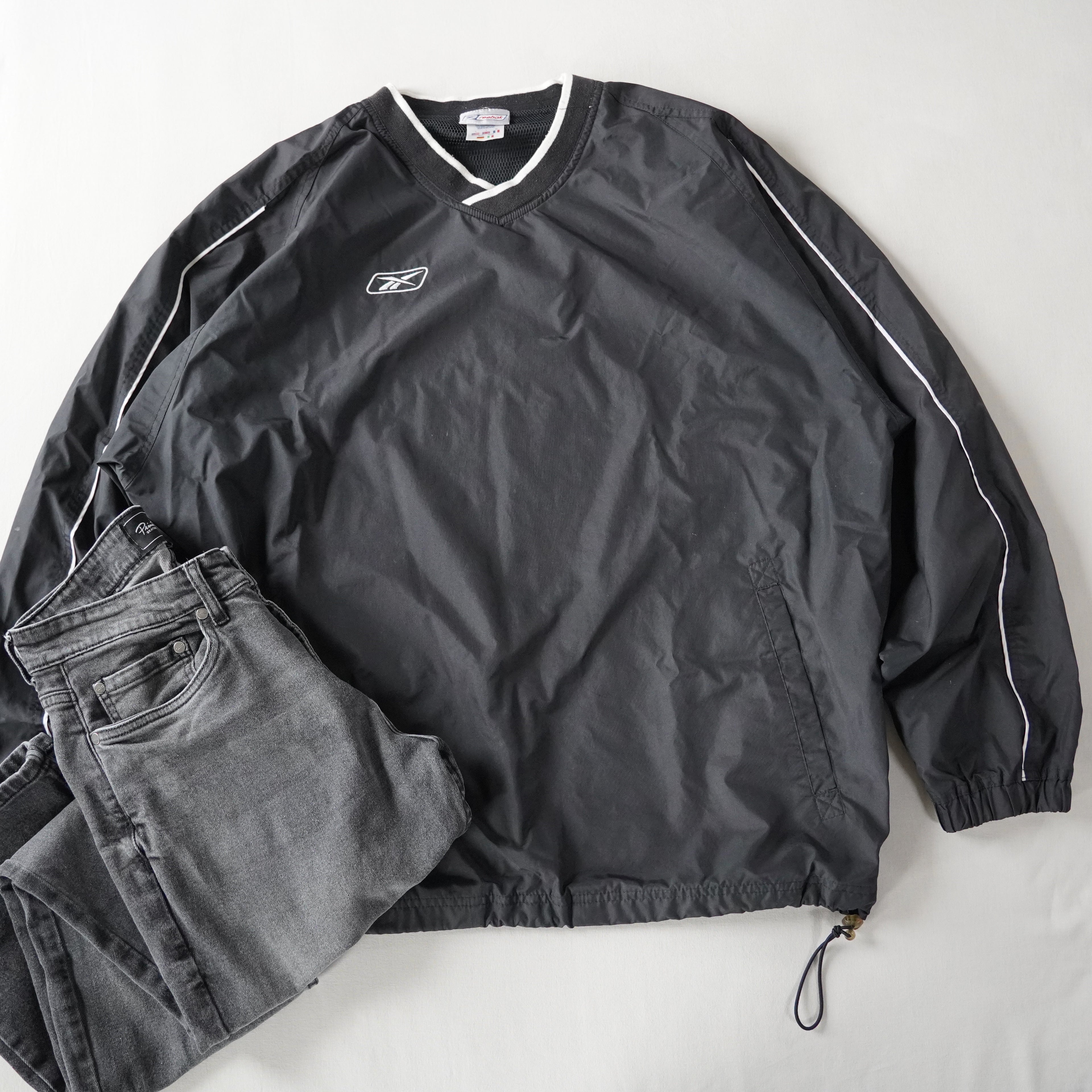Reebok Pullover Windbreaker Jacket | Y2K | Large