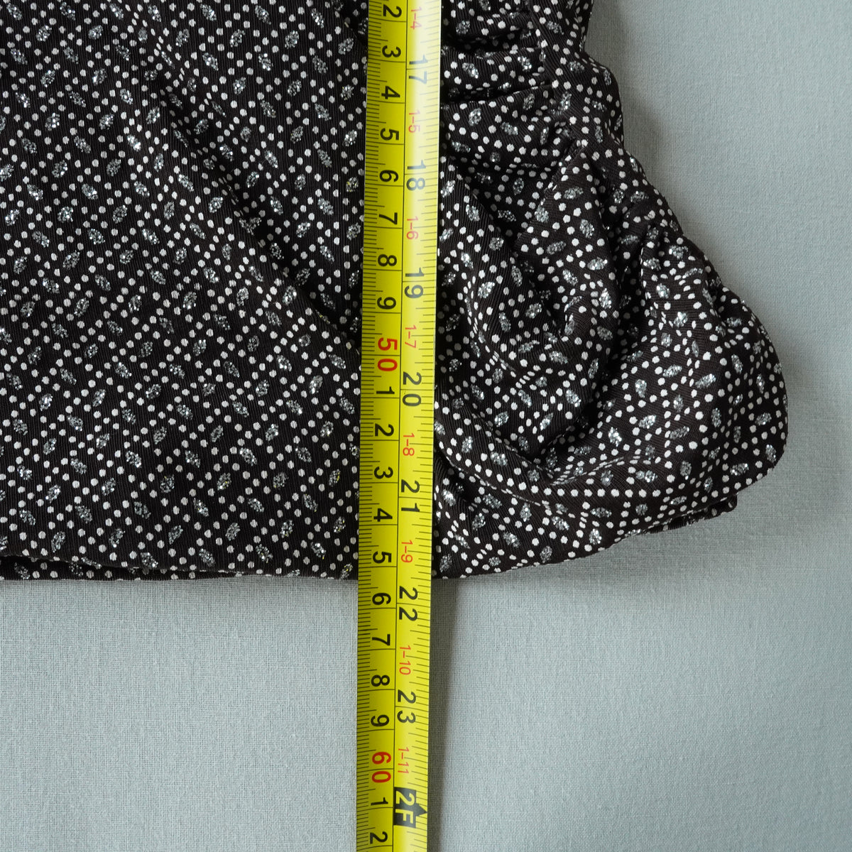 MSK Faux Wrap Long Sleeve Top | Y2K | Size Large