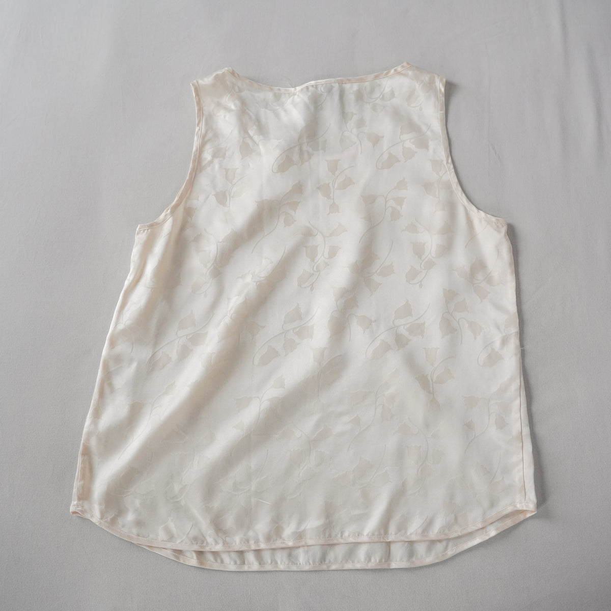 Angela Toro 100% Silk Tank Top | Vintage | Medium