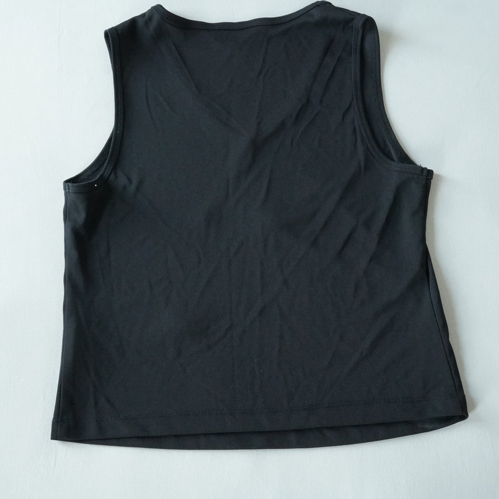 Outfit JPR Floral Embroidered Appliqué Tank Top | Y2K | Medium