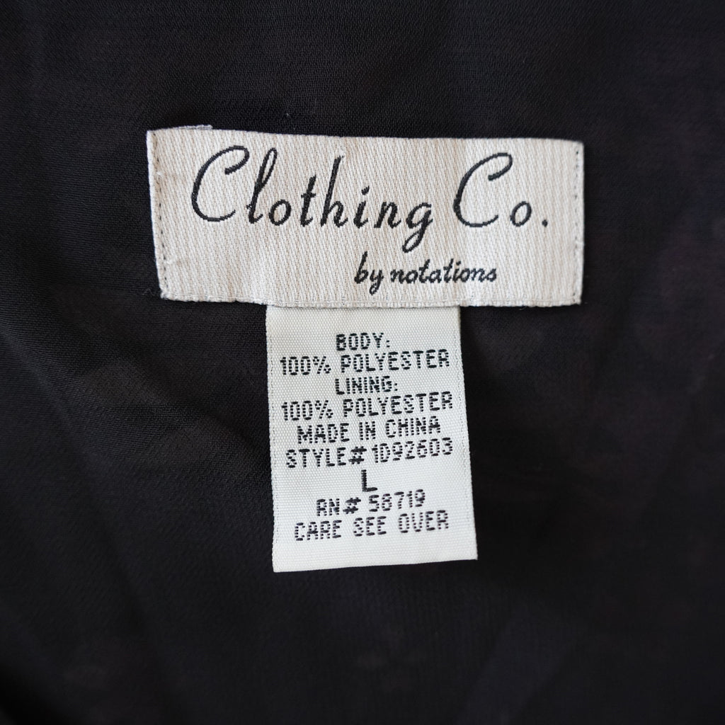 Clothing Co by Notations Floral Blouse | Y2K | Large