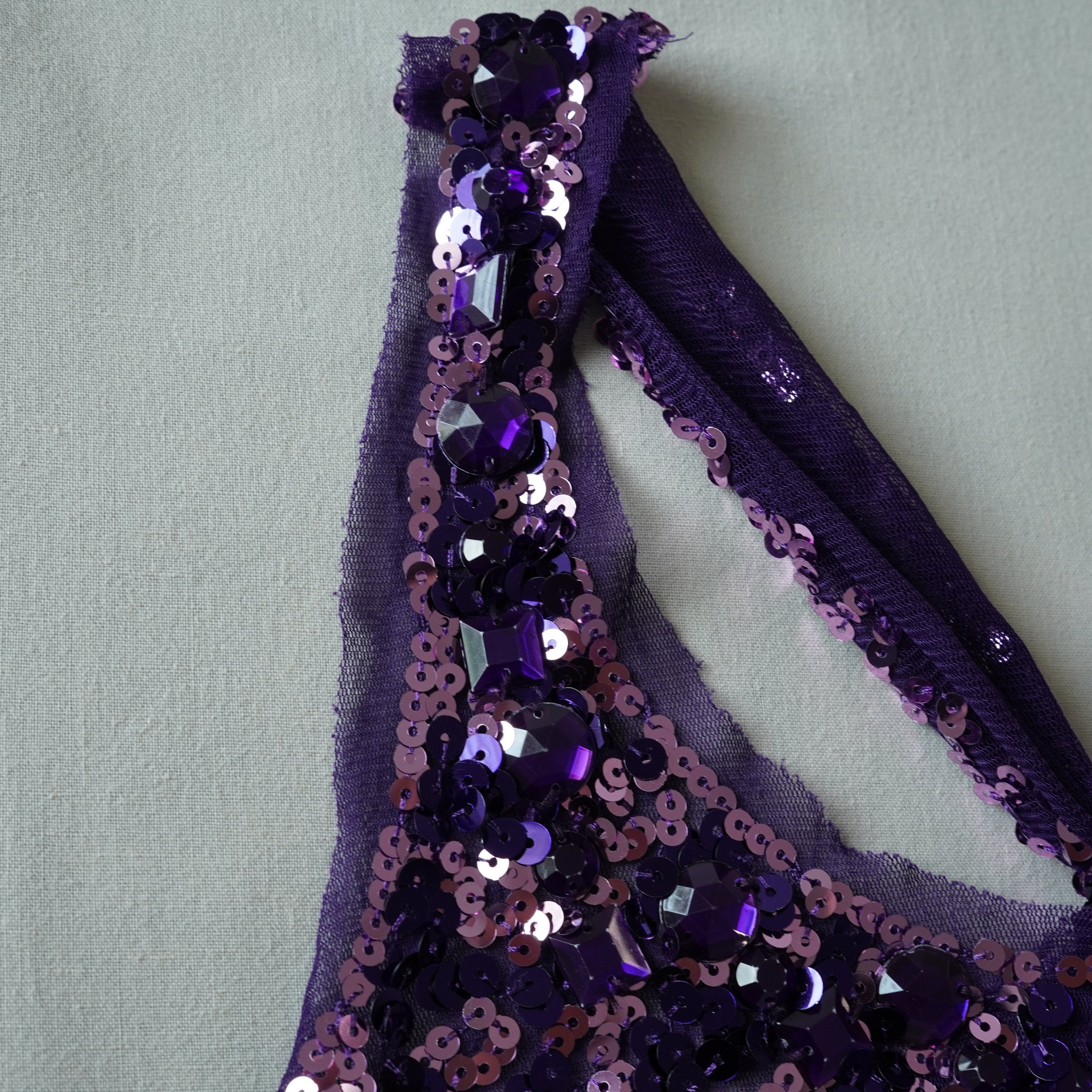Lipstick Sleeveless Sequin Cami | Y2K | Size S