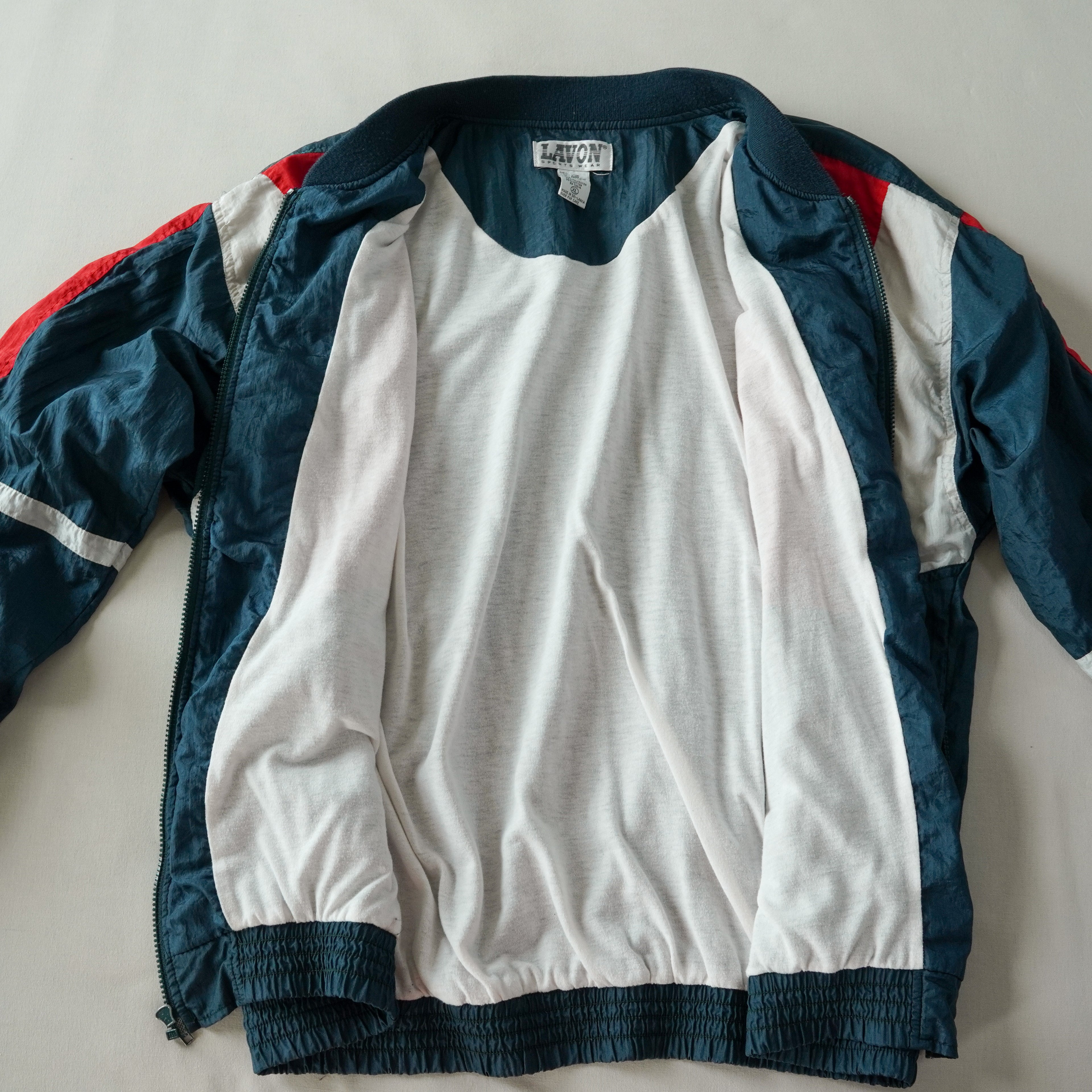 Lavon Colorblock Windbreaker Jacket | Vintage | Size XL