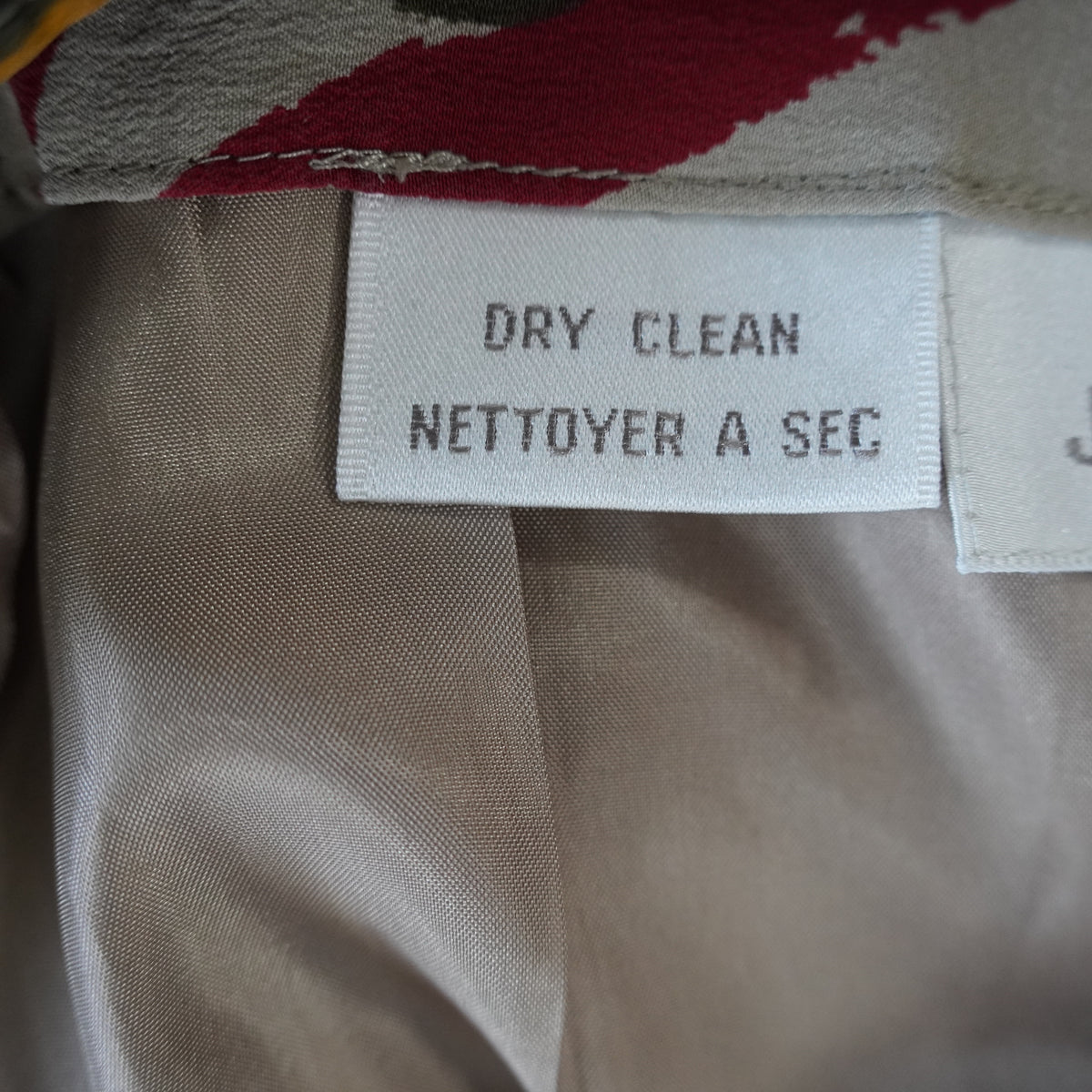 Jones New York Silk Wrap Midi Skirt | Vintage | Size 8
