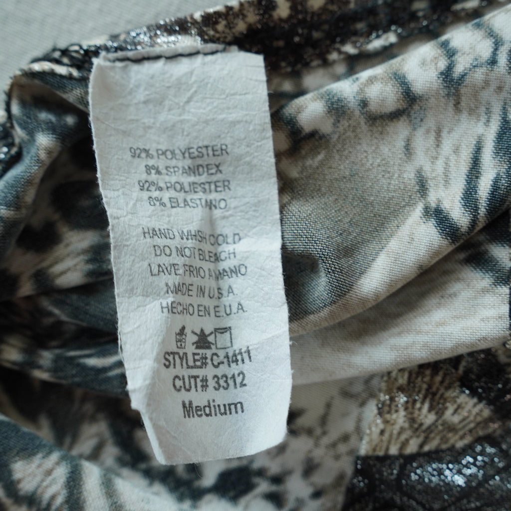 Y2K Animal Print Halter | Y2K | Medium