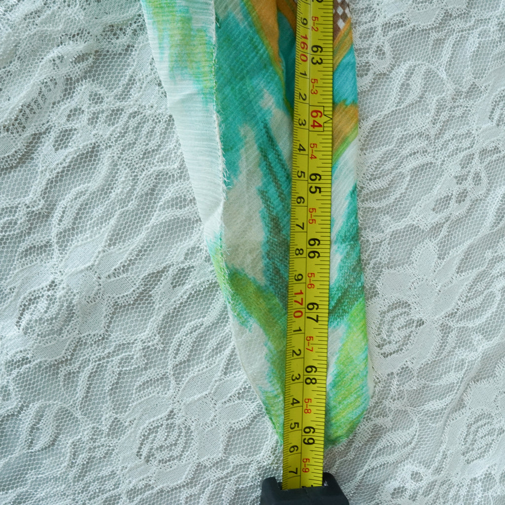 Nicole Miller Studio 100% Silk Halter Maxi Dress Tropical Beaded Empire Waist Size 4