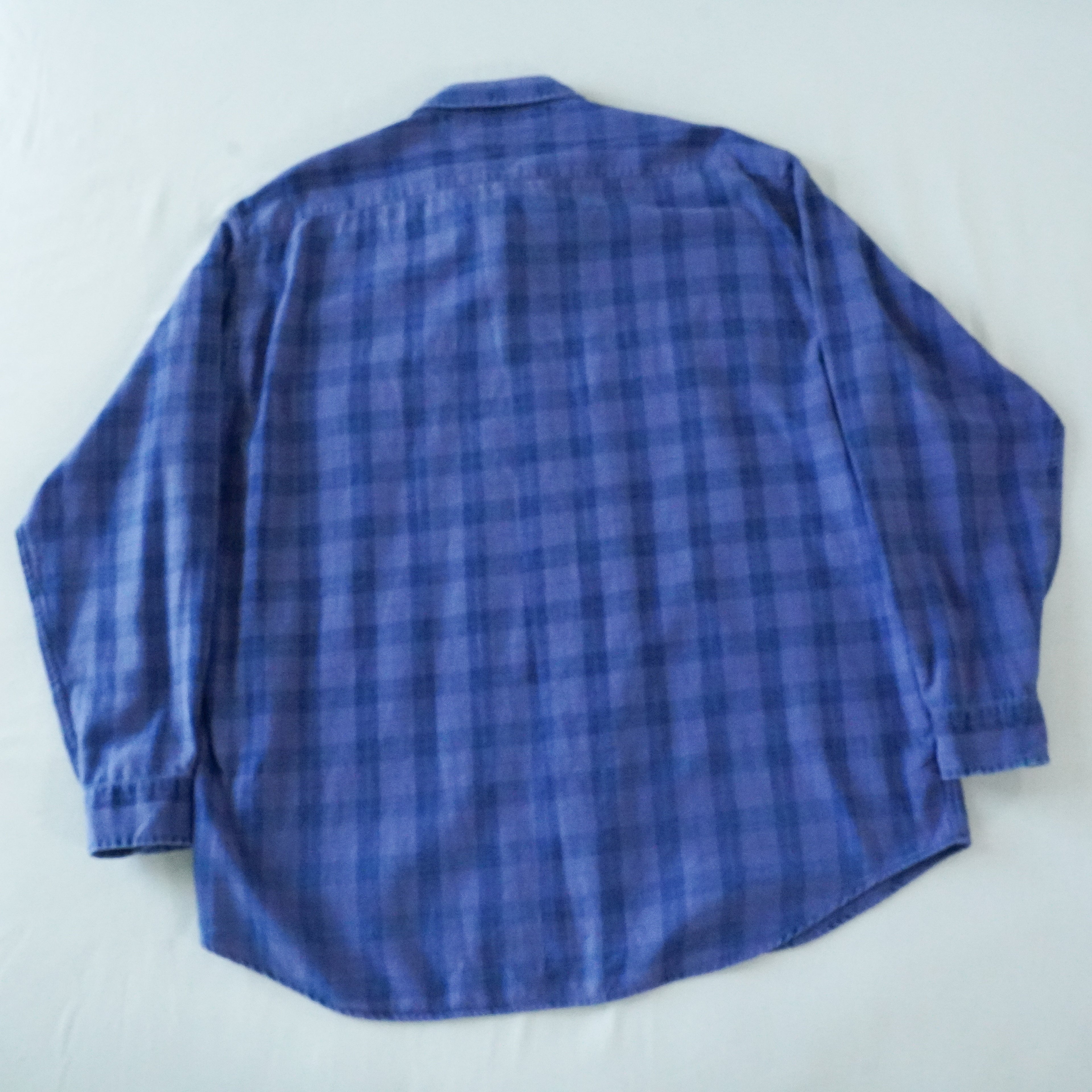 Tommy Hilfiger Plaid Cotton Flannel Button Up Shirt | Vintage | XL