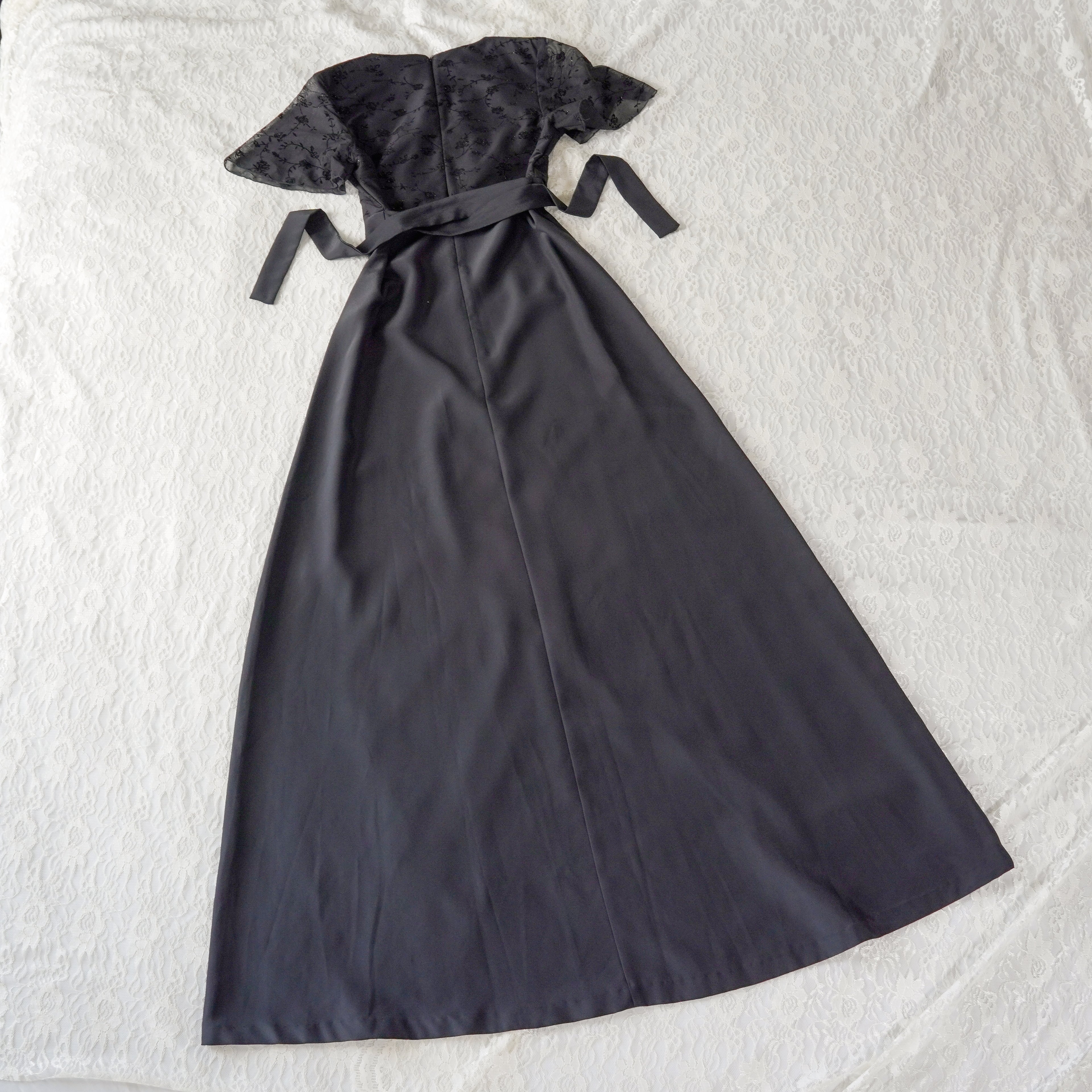 Formal Fashions Inc. Black Evening Gown | Vintage | Size 2