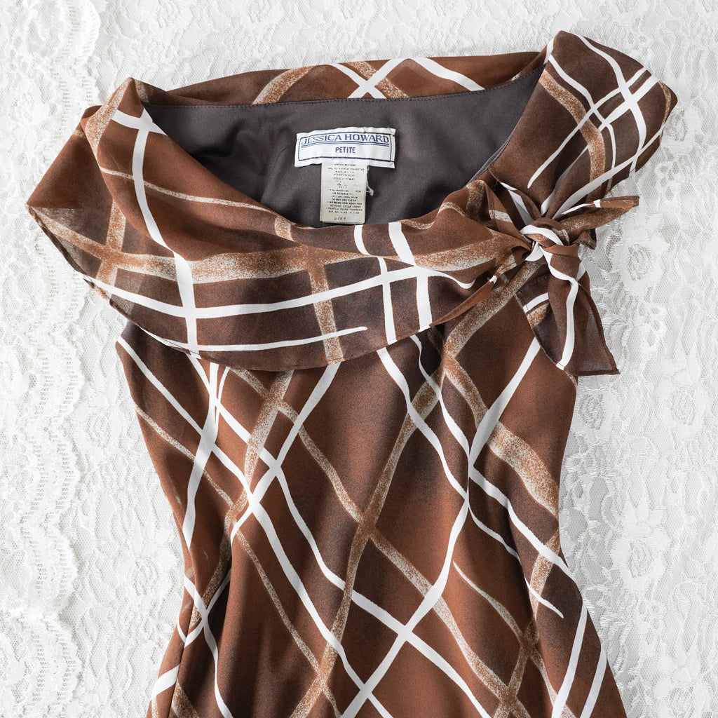 Jessica Howard Bow Dress | Vintage | Size 6