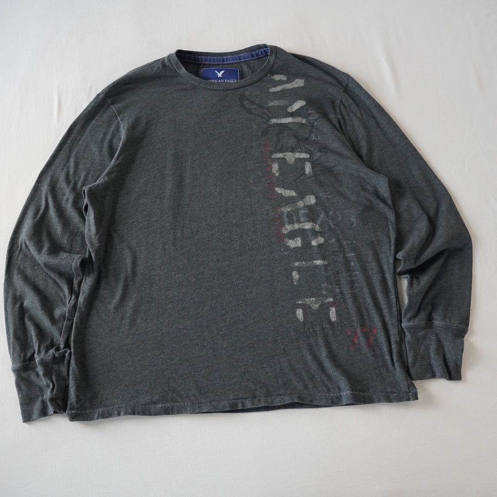 American Eagle Graphic Long-Sleeve | Y2K | XLarge