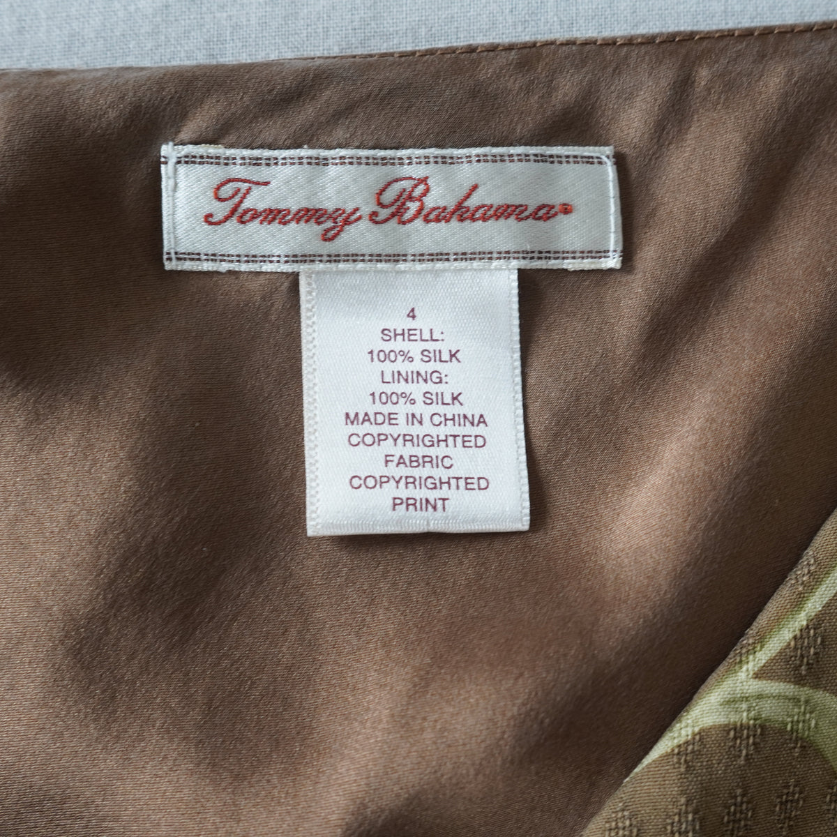 Tommy Bahama 100% Silk Tropical Floral Maxi Dress | Y2K | Size 4