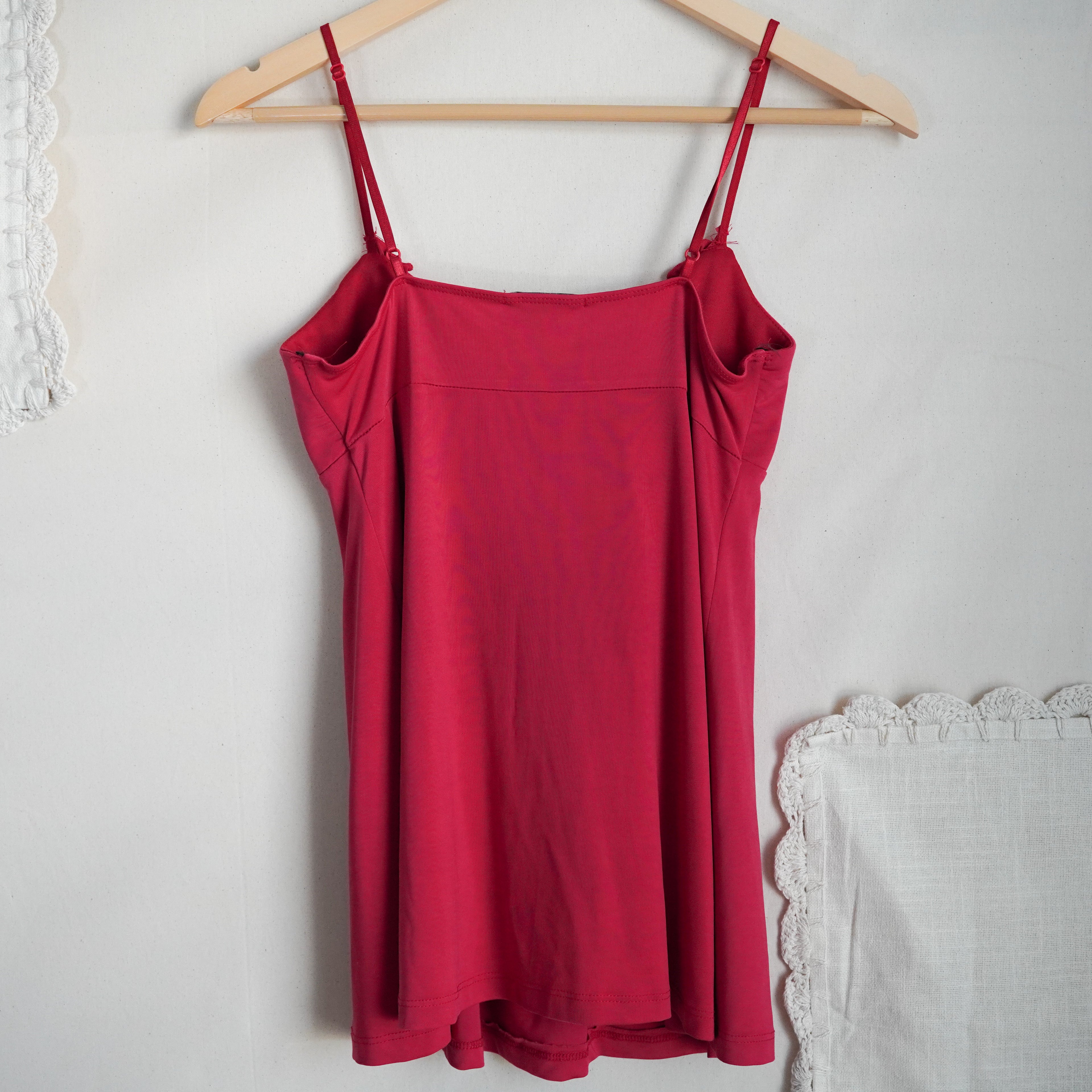 Rampage Ruched Empire Waist Cami | Y2K | Medium