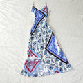 LOFT Petite Blue Floral Paisley Midi Slip Dress | NWT | Size 00P