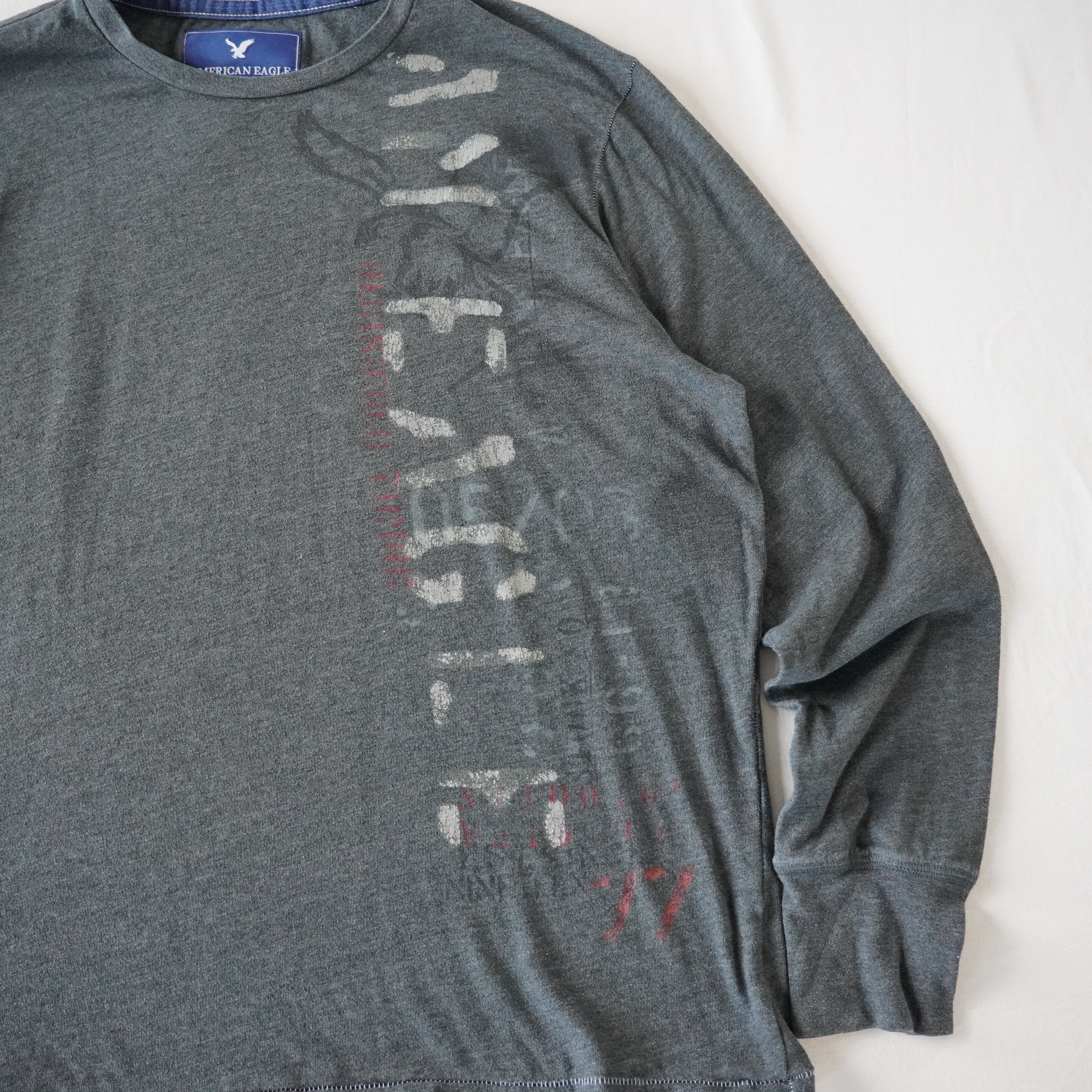 American Eagle Graphic Long-Sleeve | Y2K | XLarge