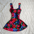 Sedú Satin Floral Mini Slip Dress | Small