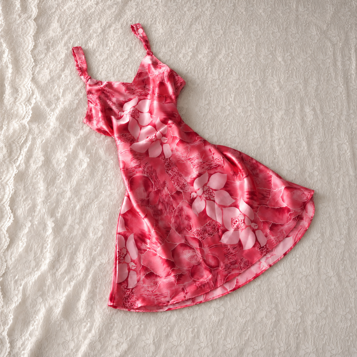 Delicates by Trau & Loevner Slip Dress | Y2K | Size Medium