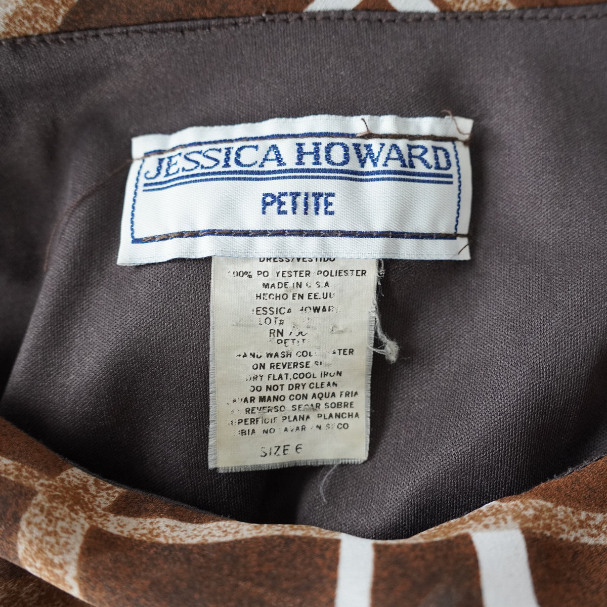 Jessica Howard Bow Dress | Vintage | Size 6