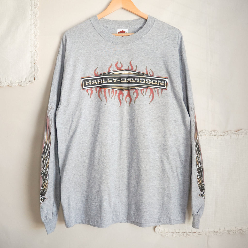 Harley Davidson Lake of the Ozarks Long Sleeve Shirt | Y2K | Large