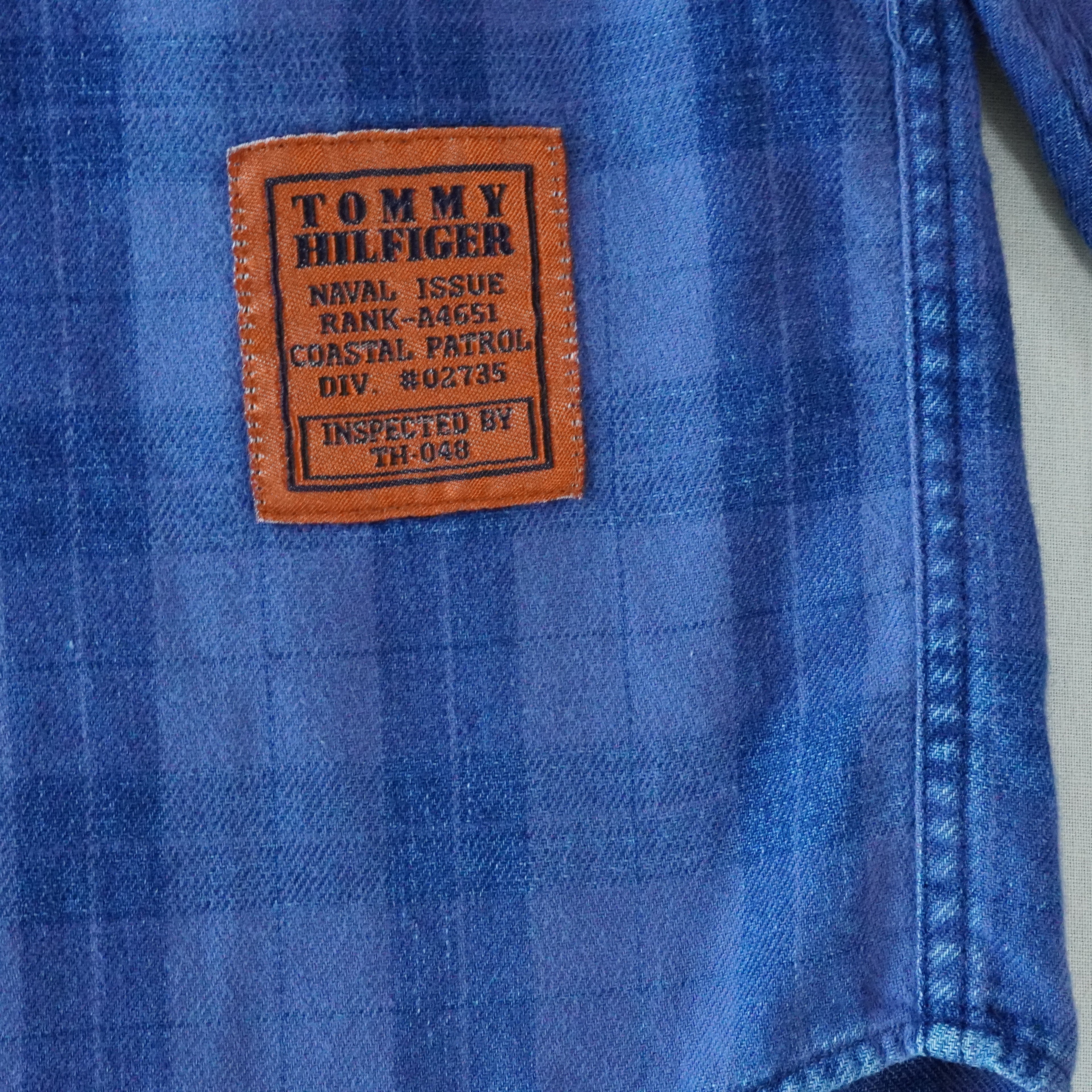 Tommy Hilfiger Plaid Cotton Flannel Button Up Shirt | Vintage | XL