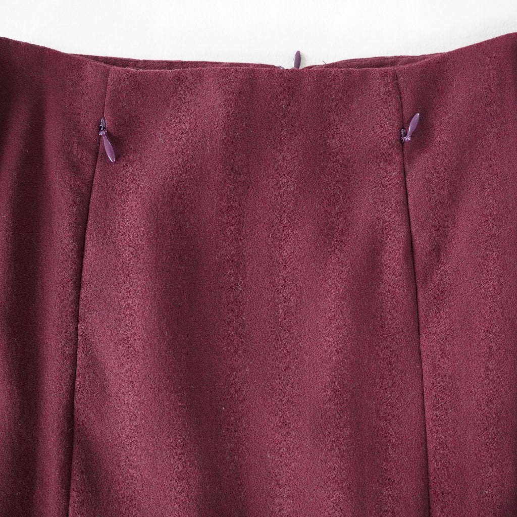 Braemar Petites Pure Wool A-Line Midi Skirtn | Vintage |  Size 4