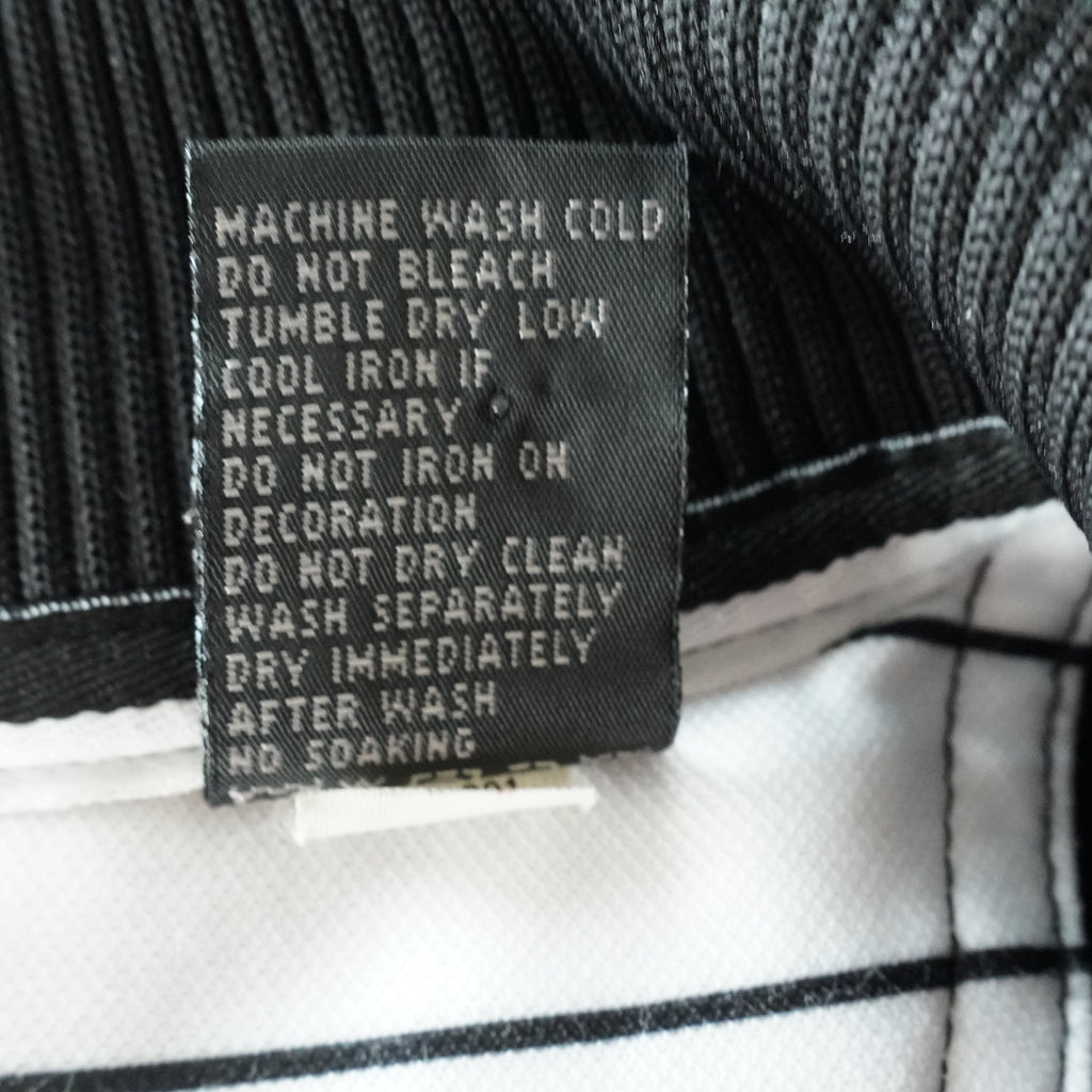 Enyce Black & White Pinstripe Track Jacket XXL Hip Hop Streetwear Y2K