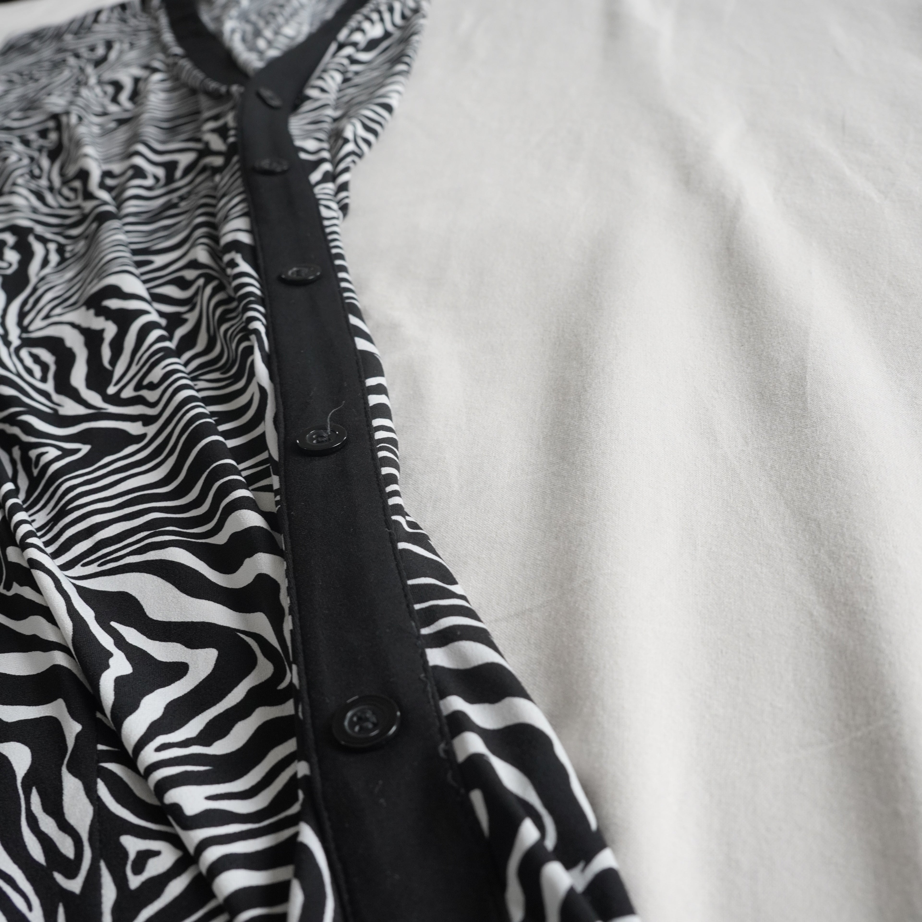 Glamour Zebra Print Maxi Dress | Y2K | Size 8