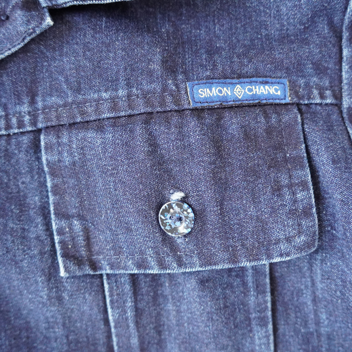 Simon Chang Denim Jacket | Vintage | Size 10