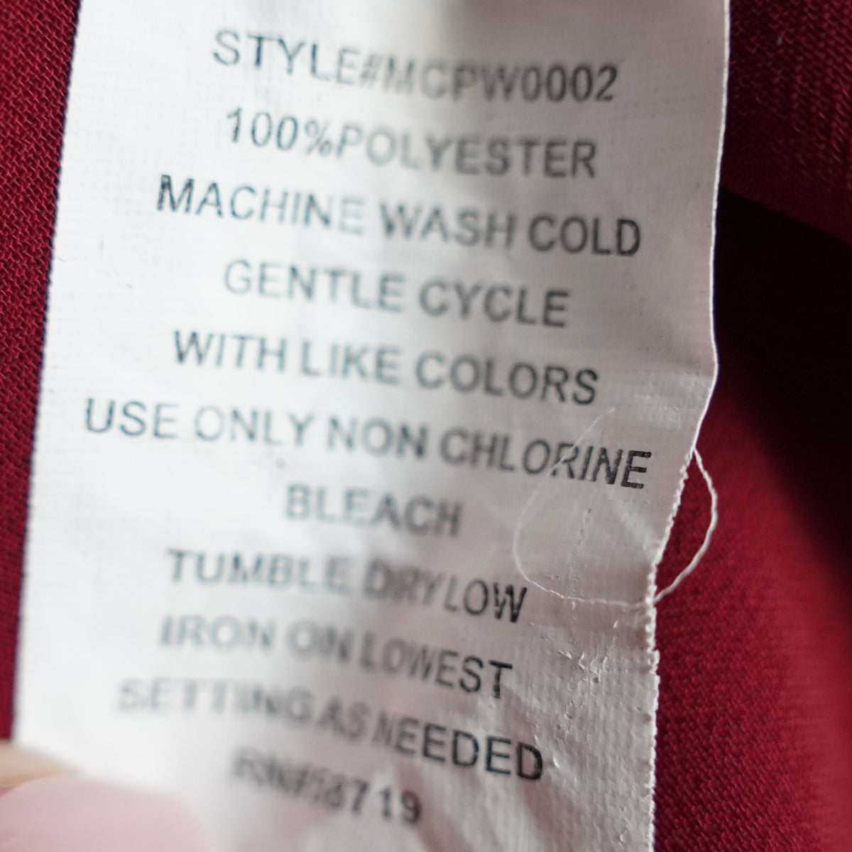 Y2K Elementz Red Sheer Ruffle Blouse Detachable Tank Top Women’s M