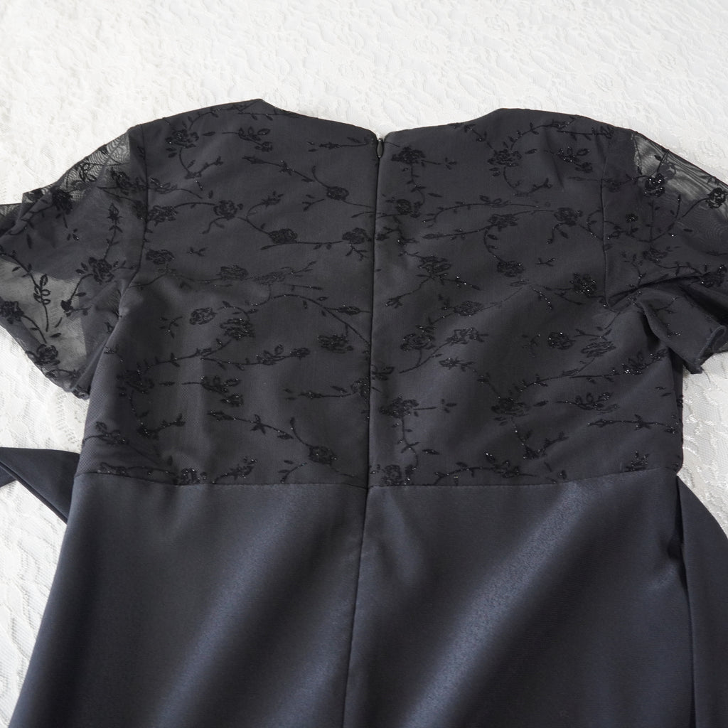 Formal Fashions Inc. Black Evening Gown | Vintage | Size 2