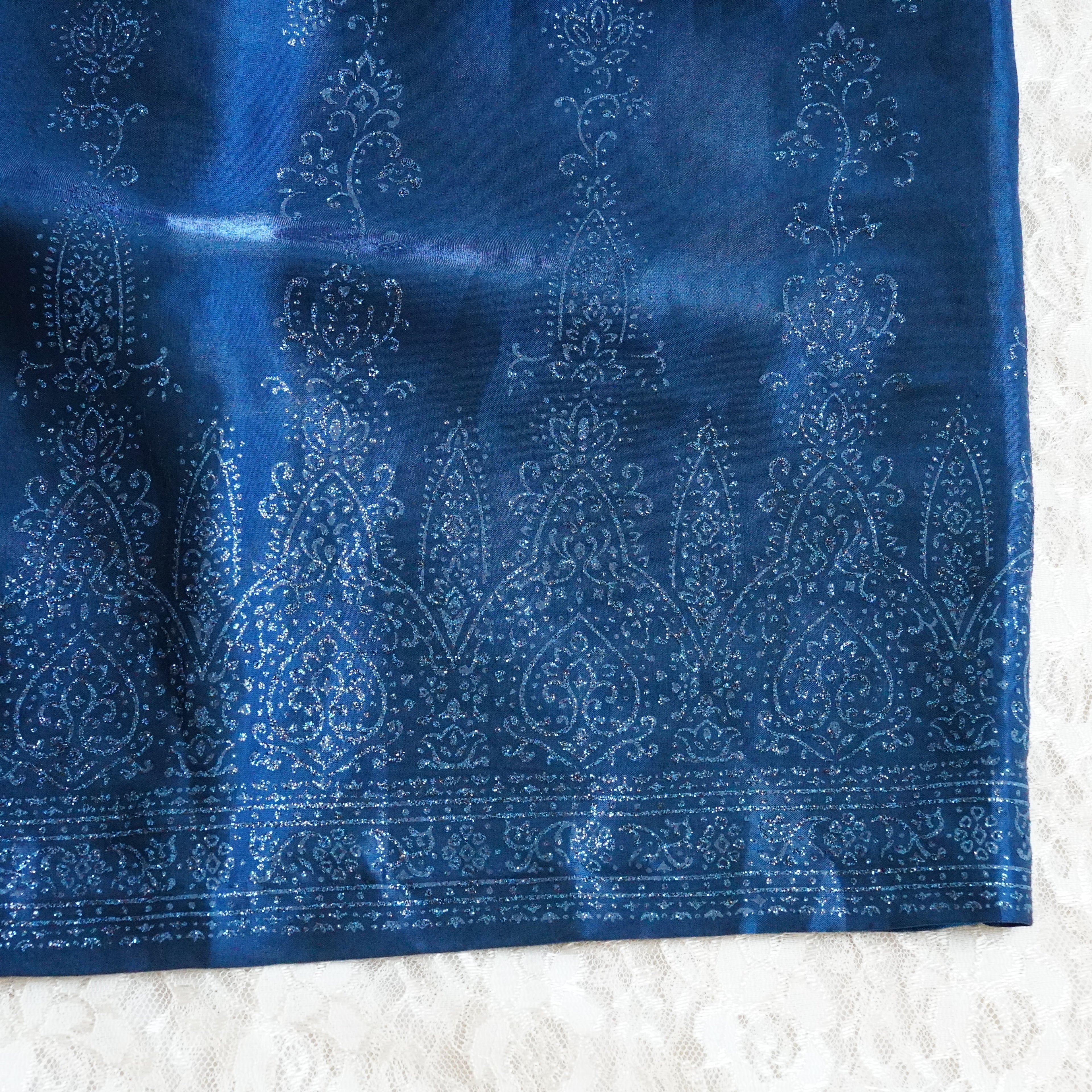 CDC Sapphire Blue Shimmer Sheath Dress | Size 6