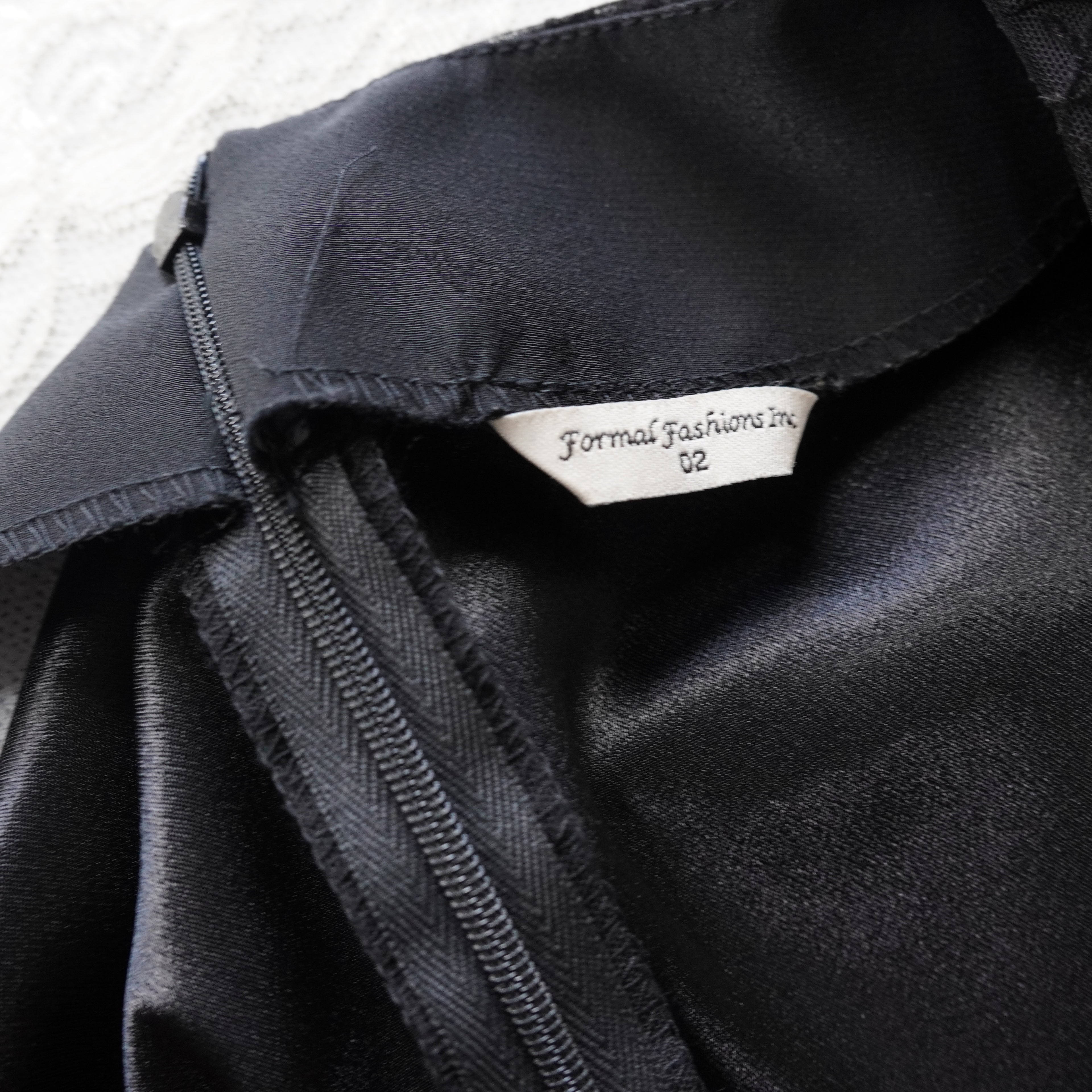 Formal Fashions Inc. Black Evening Gown | Vintage | Size 2