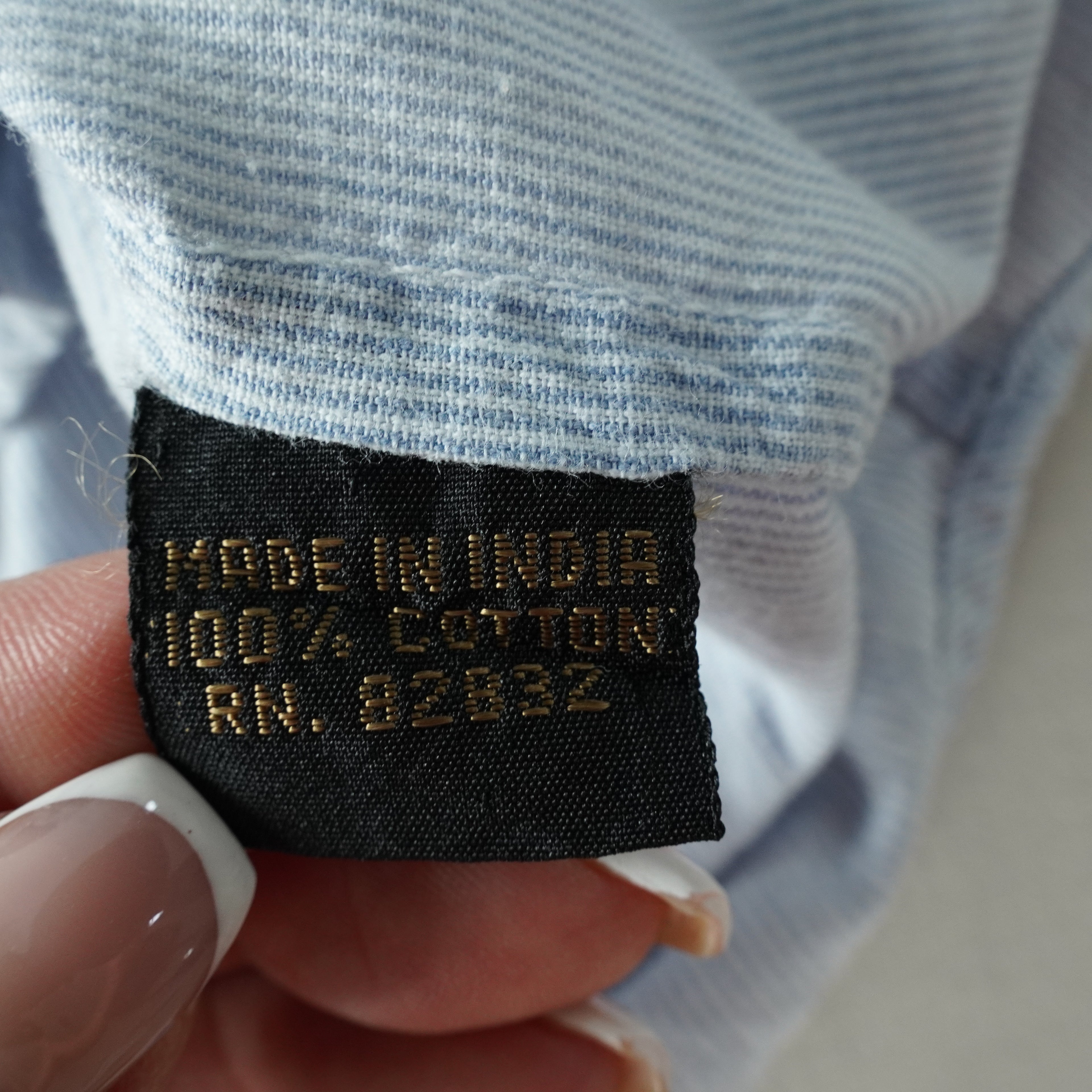 Vintage 90s New Directions Embroidered Patchwork Denim Collar Button-Up Shirt | Medium