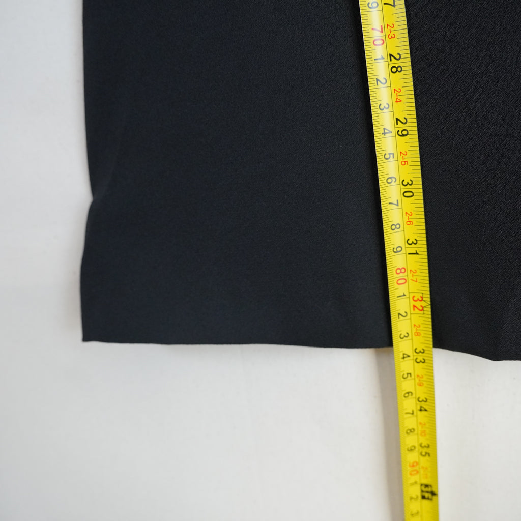 All That Jazz Black Rose Appliqué Mini Dress | Vintage | Size 7/8