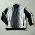 Enyce Black & White Pinstripe Track Jacket XXL Hip Hop Streetwear Y2K