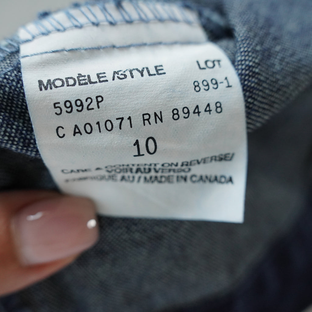Simon Chang Denim Jacket | Vintage | Size 10