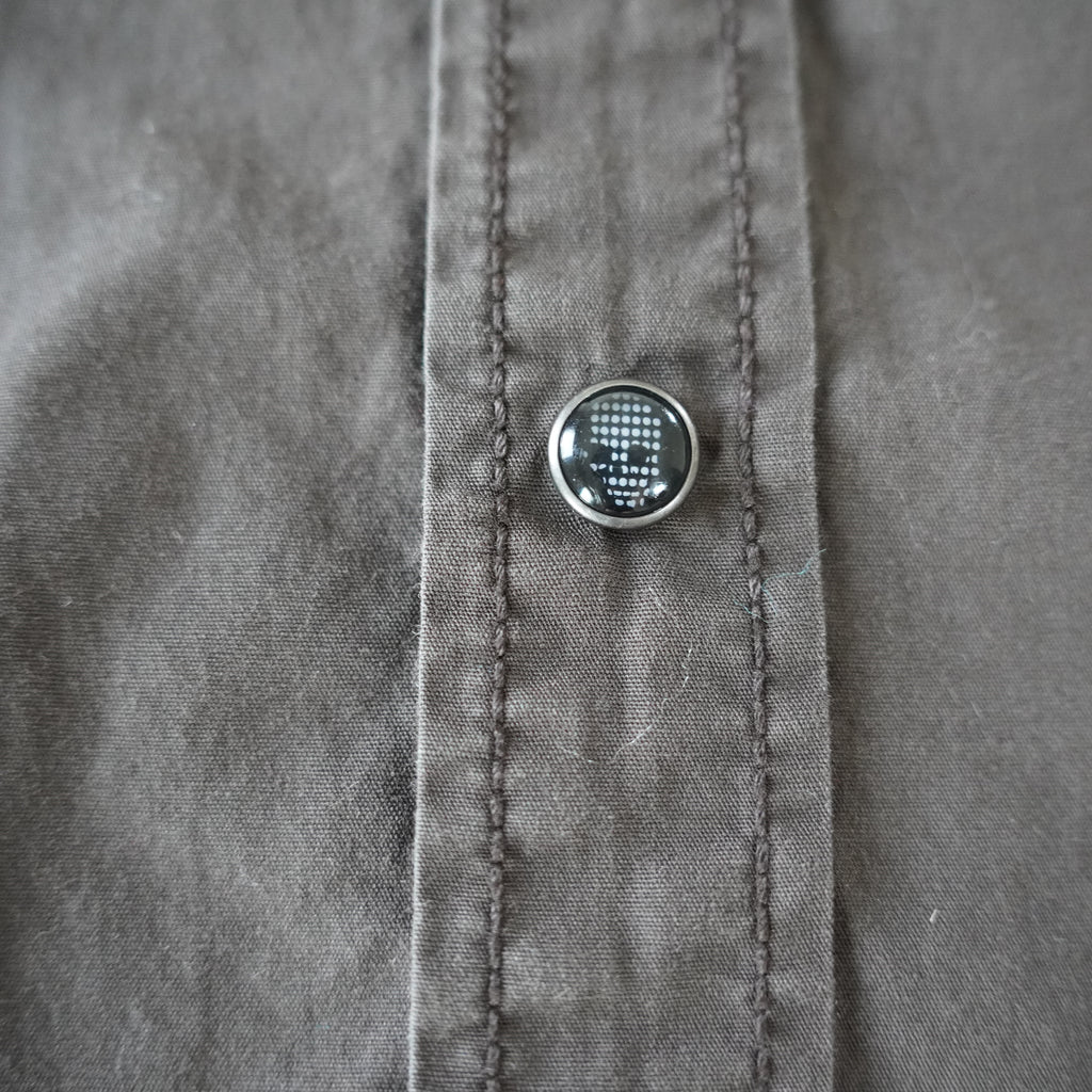 DKNY long-sleeve button | Y2K | XLarge