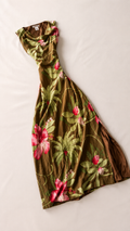 Tommy Bahama 100% Silk Tropical Floral Maxi Dress | Y2K | Size 4