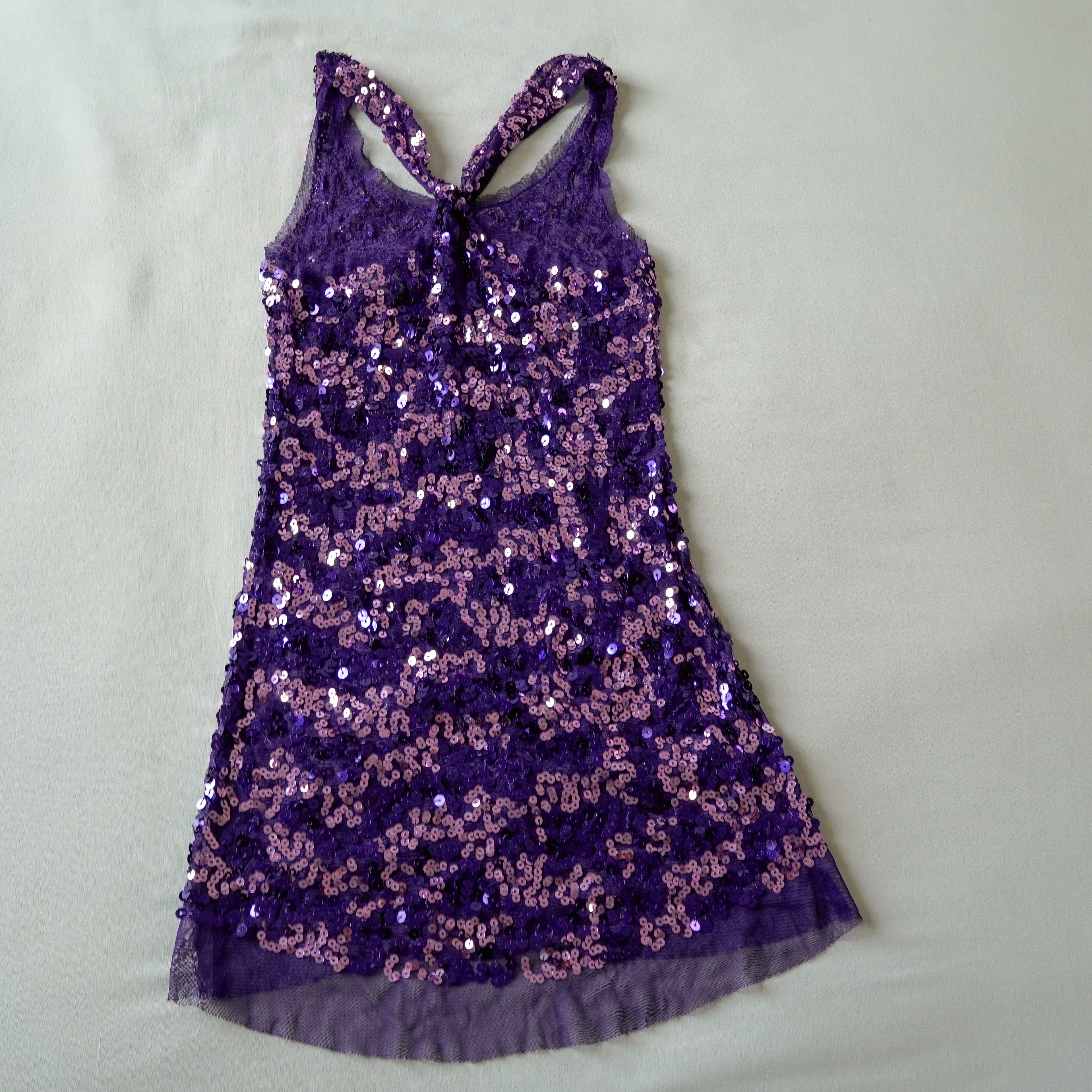 Lipstick Sleeveless Sequin Cami | Y2K | Size S