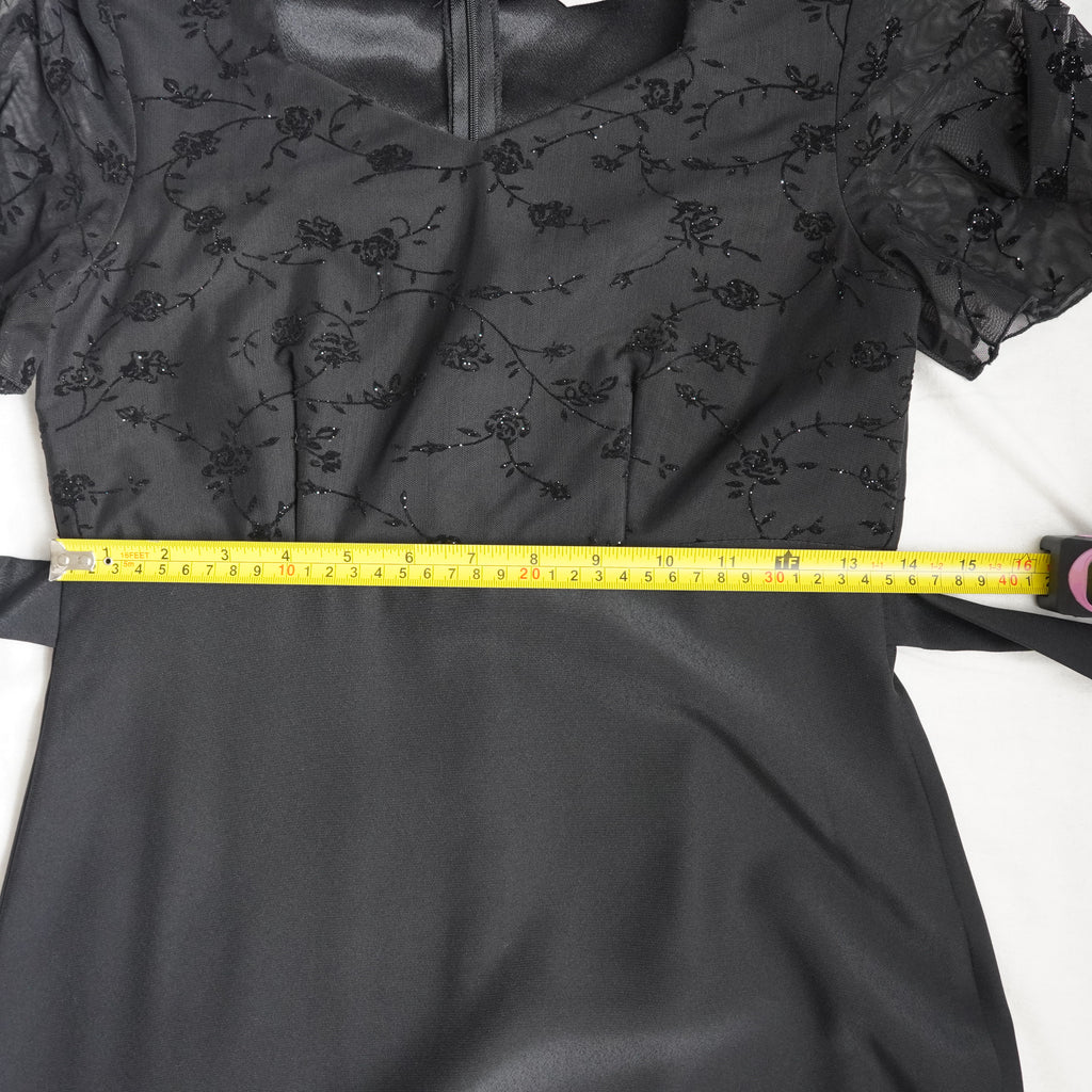 Formal Fashions Inc. Black Evening Gown | Vintage | Size 2